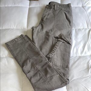 Men's Gray Cargo Jeans